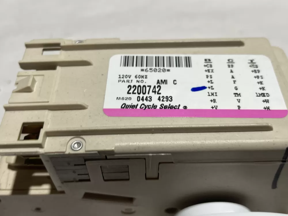 Maytag 2200742 Washer Timer Control AZ139185 | Wm2151