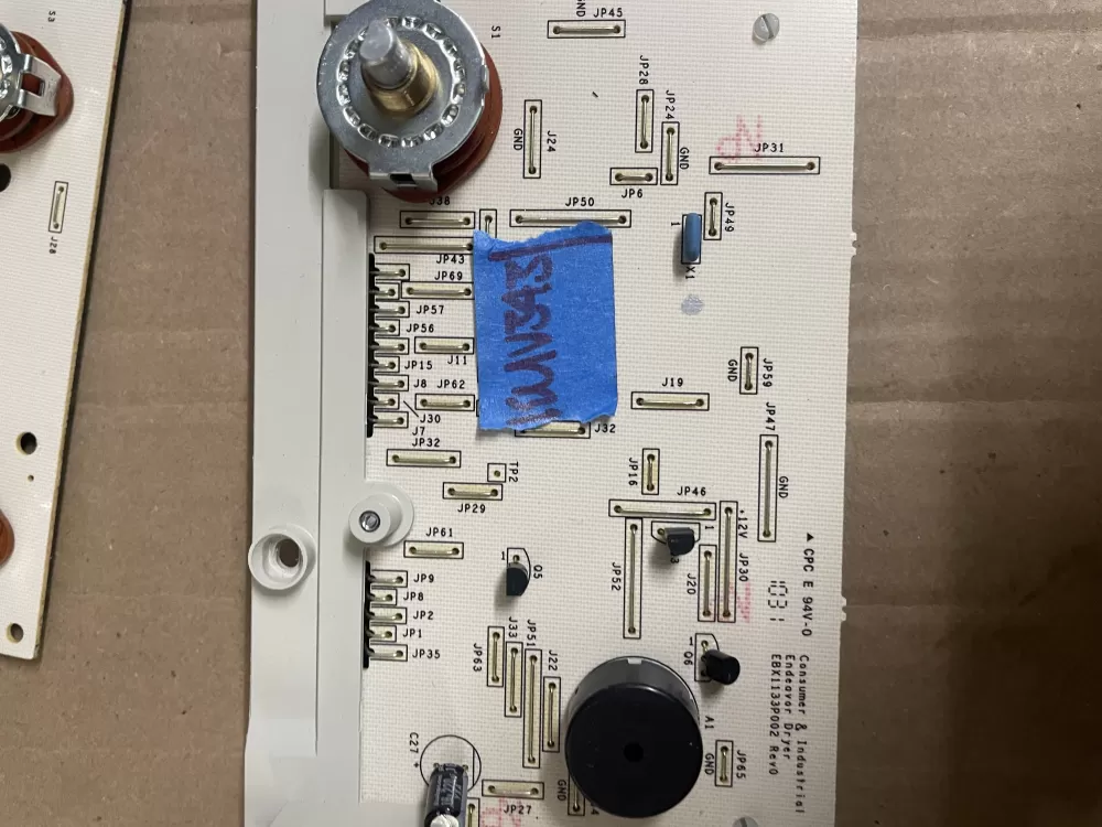 GE 175D5393G003 Dryer Control Board AZ86599 | KMV343