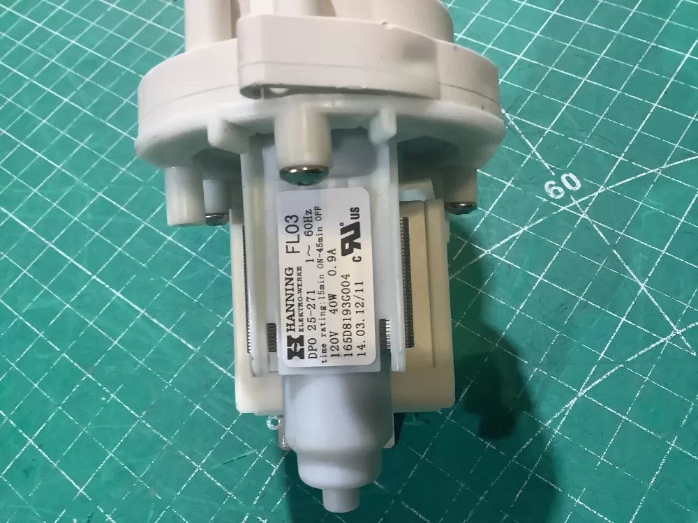 GE 165D8193G004 WD26X10048 Dishwasher Drain Pump AZ231821 | SLA73