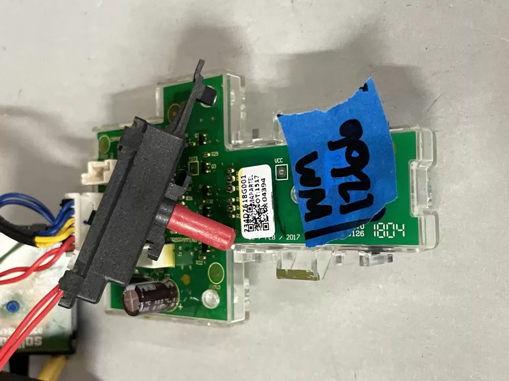 GE 234D2618G001 WE04X27284 Dryer Control Board AZ219755 | Wm1266