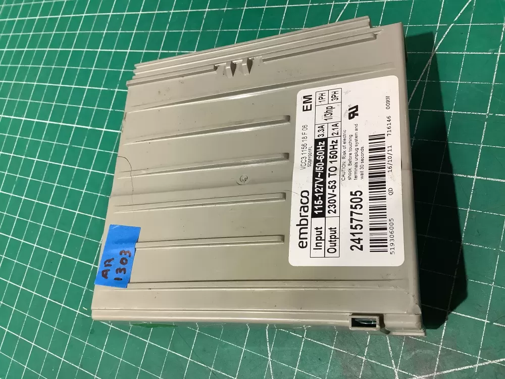 Refrigerator Inverter Board VCC3 1156 QA F 06 241577505 AZ196724 | AR1303
