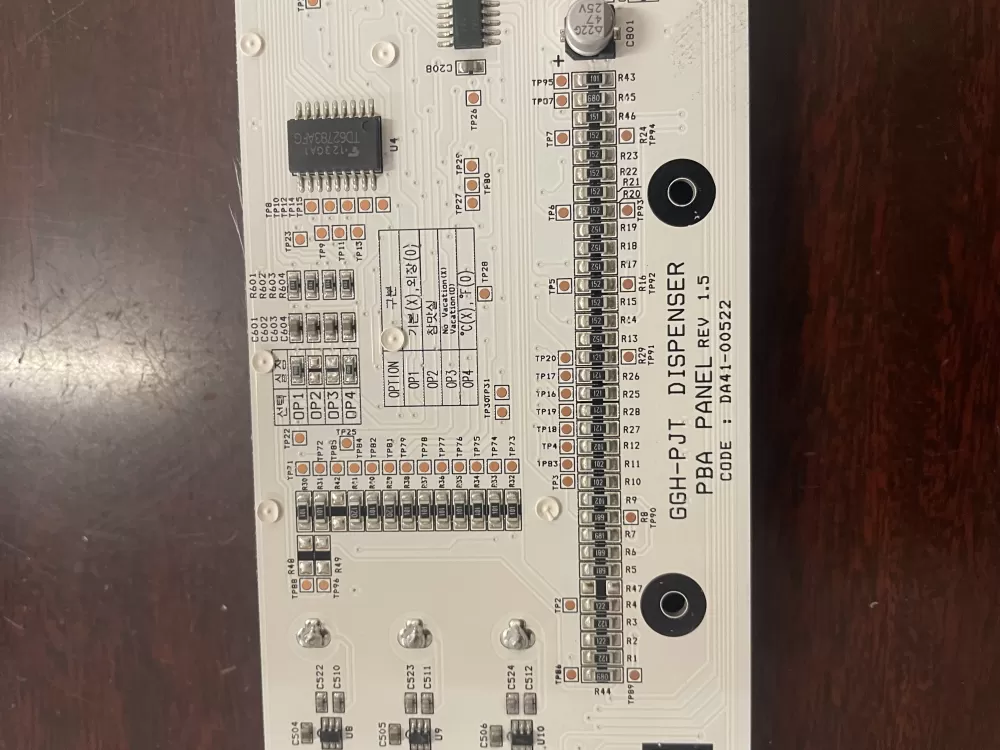 Samsung DA41-00522A Refrigerator Dispenser Control Board AZ32423 | KM24