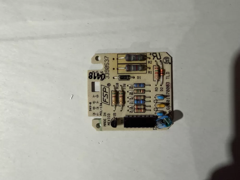Whirlpool  KitchenAid  Kenmore  Maytag WPW10476828  AP6022061  8558178  3020655  3390537R  8558178R  PS11755390  60S01870003 Dryer Moisture Sensor Control Board