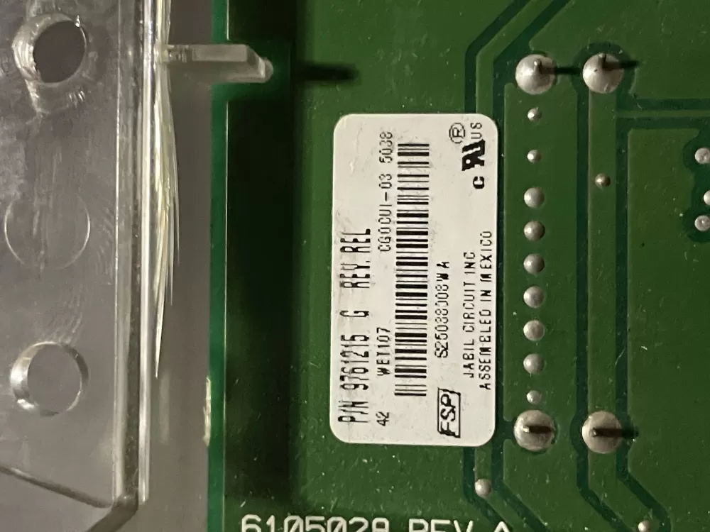 Whirlpool 9761215 Range Oven Display Control Board AZ28904 | WM146