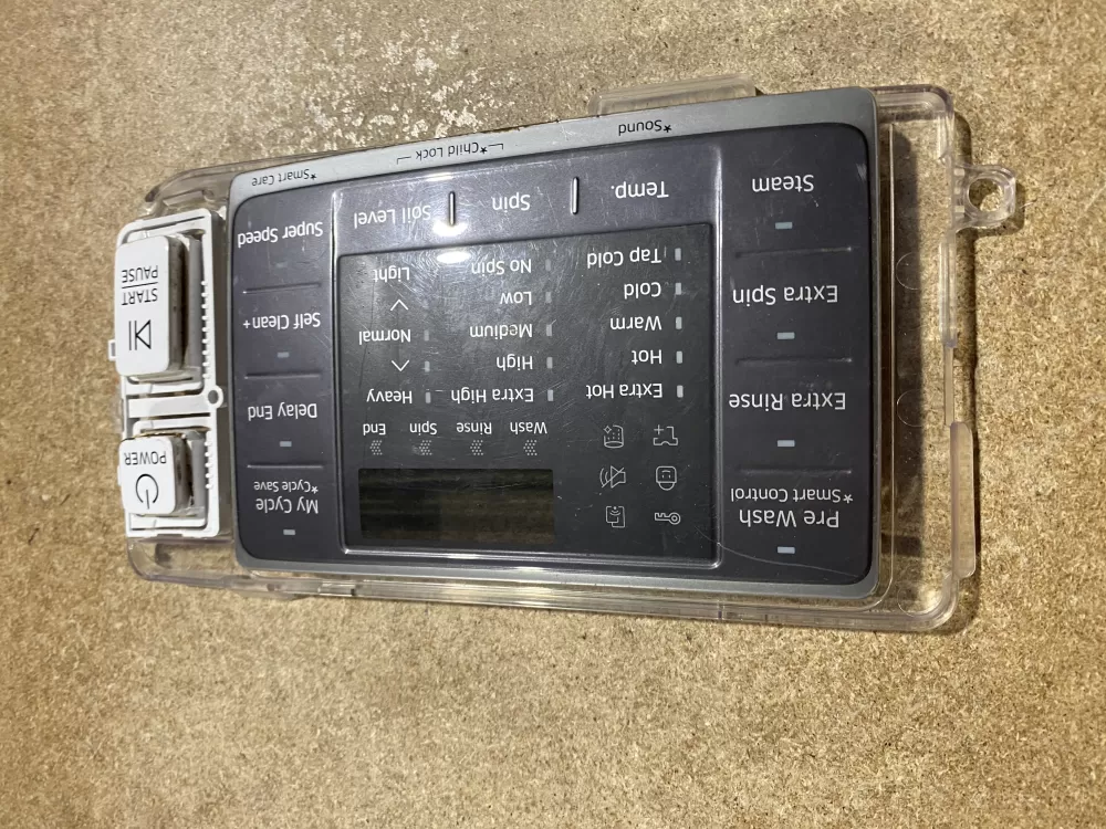 Samsung DC92-01607J DC94-06643A Dryer UI Control Board AZ65536 | BK2109