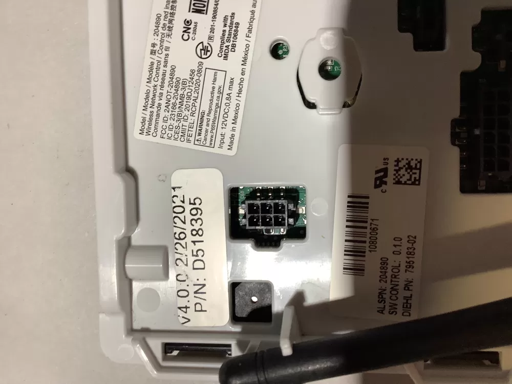 Alliance 205220 204890 Wireless Network Control AZ128077 | ZC2311