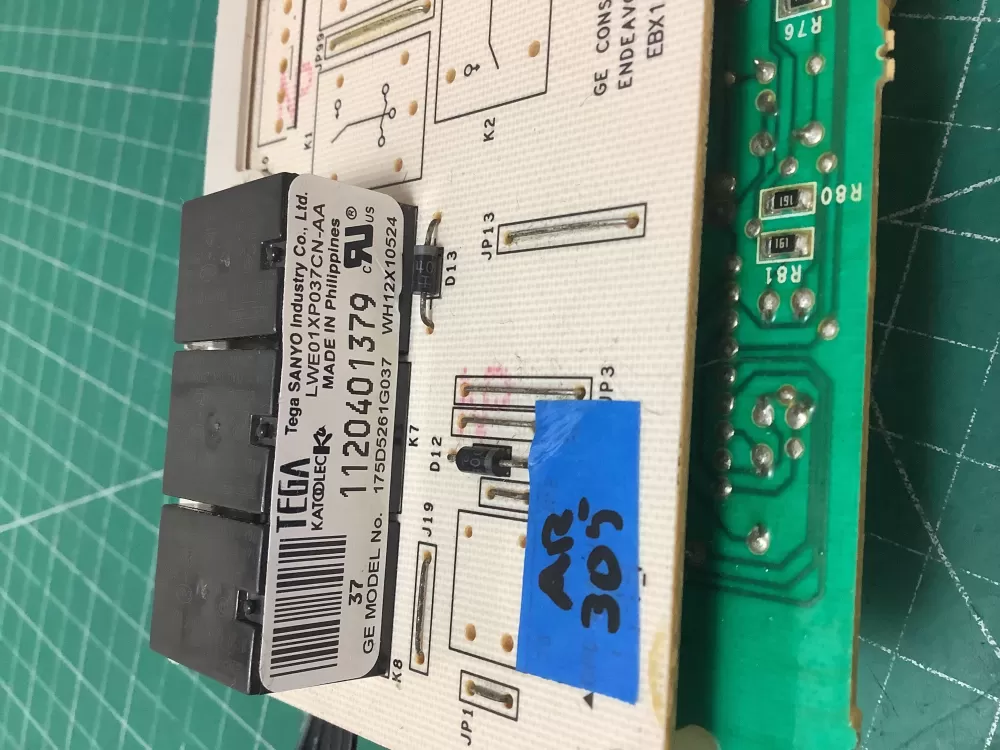GE 175D5261G037 EBX1129P004 Ebx1129p004 Washer Control Board AZ226030 | AR305