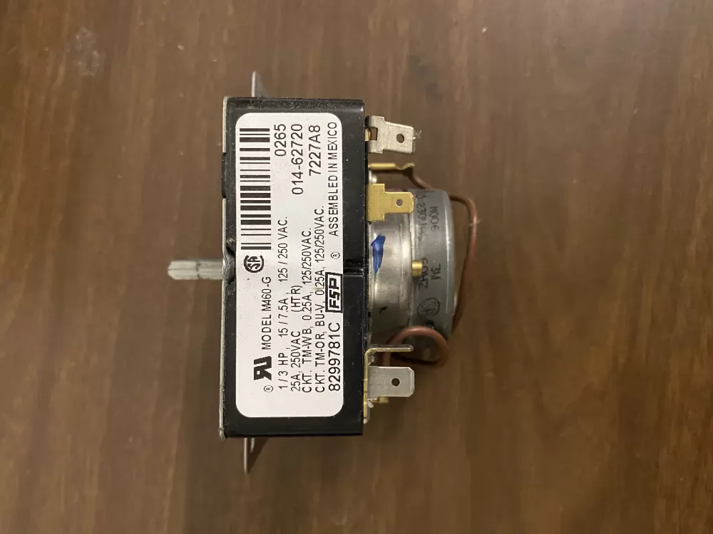 Whirlpool 8299781C WP8299781 AP6012589 8299781 909732 PS11745799 Dryer Timer