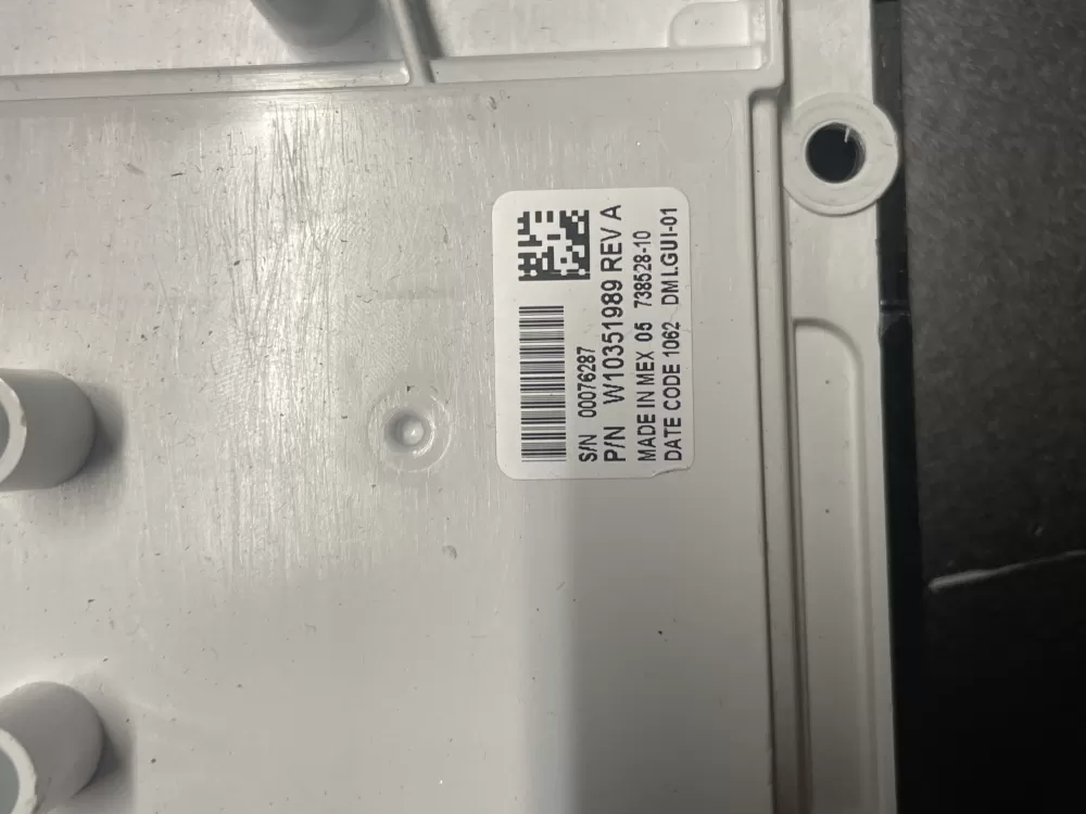 Kenmore W10272628 W10351989 Washer Interface Control Board AZ20774 | WMV175