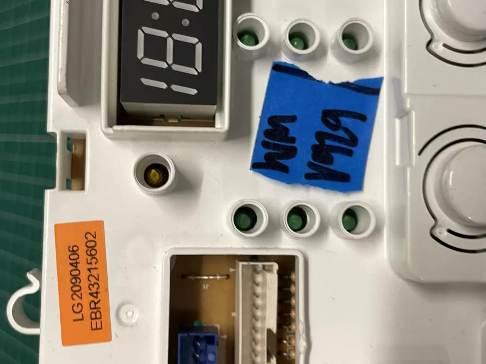 LG EAX43051201 EBR43215602 Washer Control Board AZ210409 | Wmv929