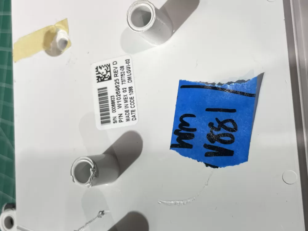 Whirlpool AP6018211 W10269625 WPW10269625 Dryer Control AZ192848 | Wmv881