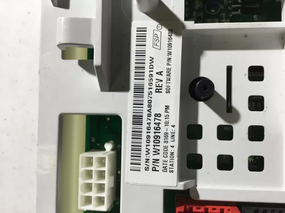 Whirlpool W10803586 W10841364 W10865064 Washer Control Board AZ29516 | NR239