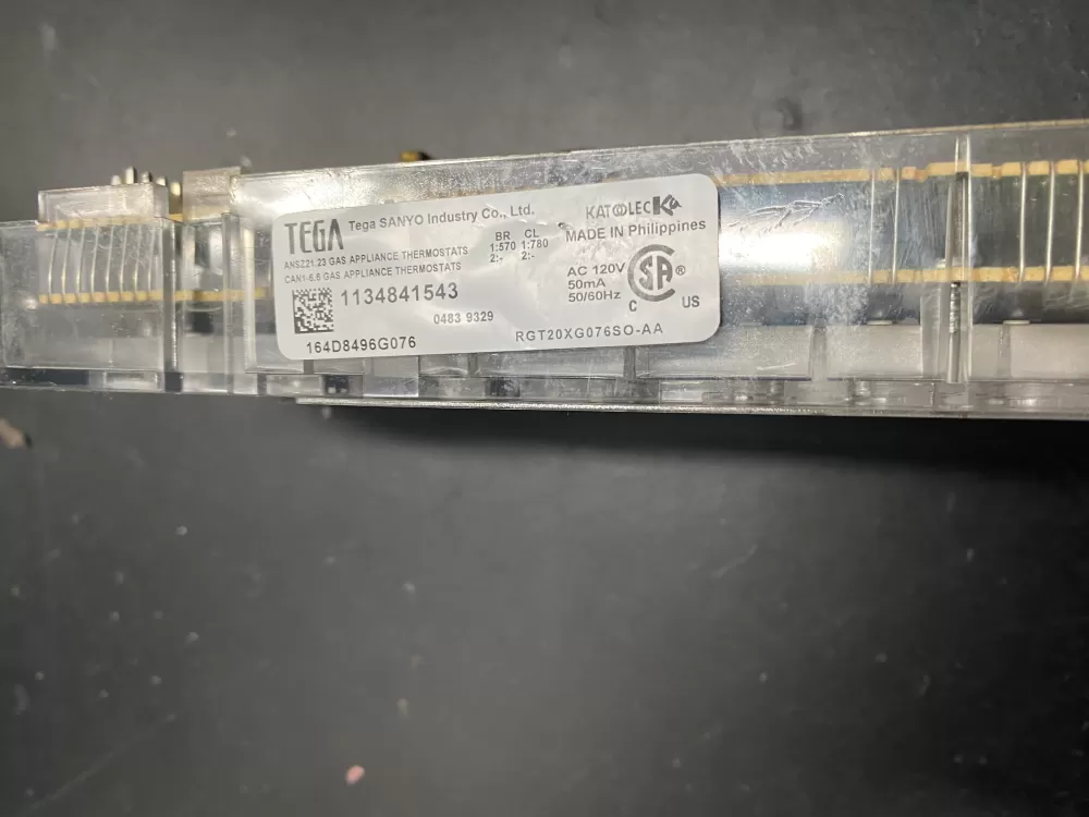 GE RANGE CONTROL BOARD PART # 164D8496G067 AZ19058 | BKV53