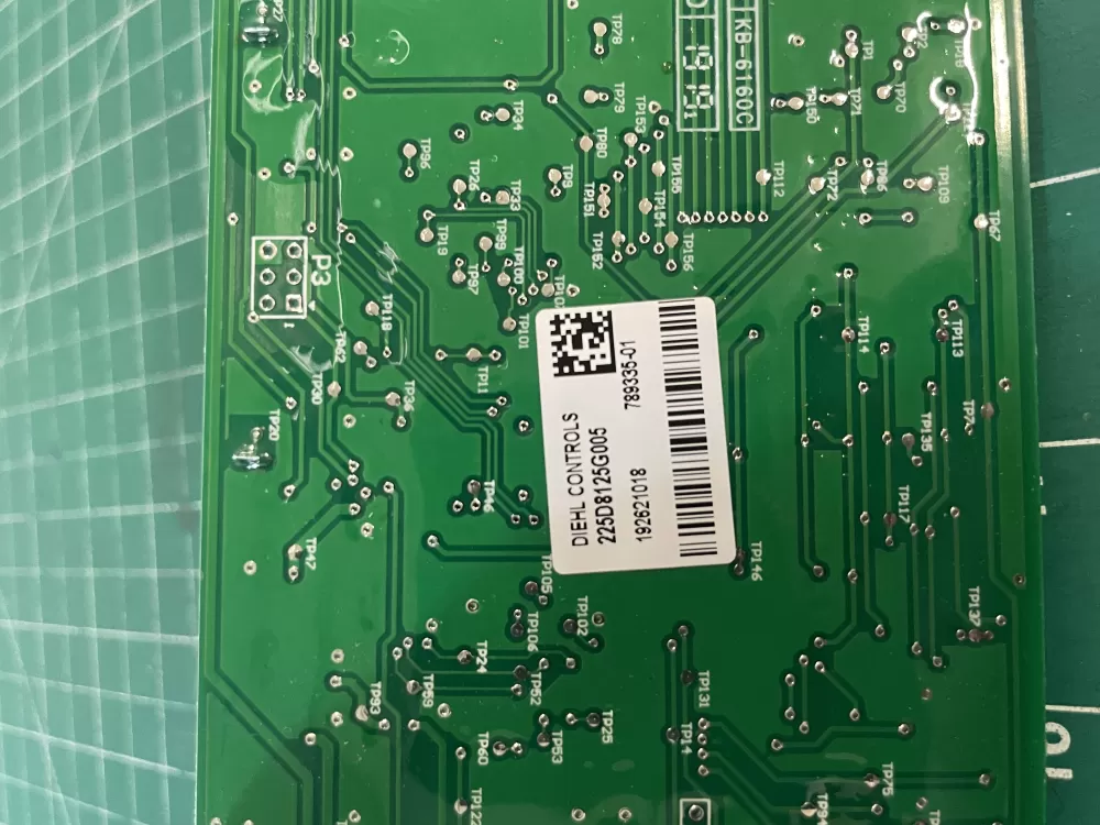 GE 225D8125G005 Wr55x31443 Refrigerator Control Board AZ206859 | Wm2278