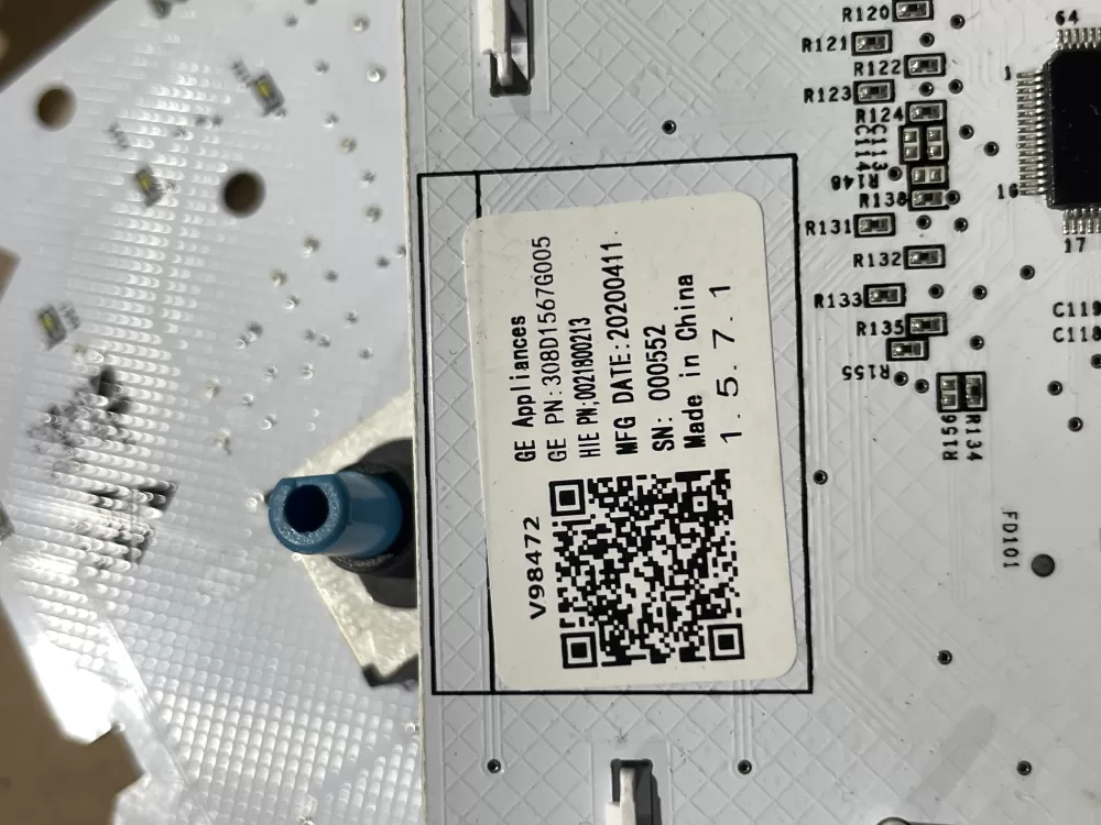 GE 308D1567G005 308d1567g005 Washer Control Board AZ64100 | Wm2088