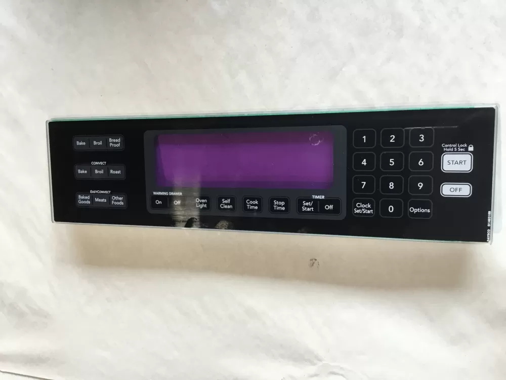 Whirlpool  KitchenAid WP9761566  AP6014094  9761566  1201797  PS11747328 Range Control Board Touch Panel