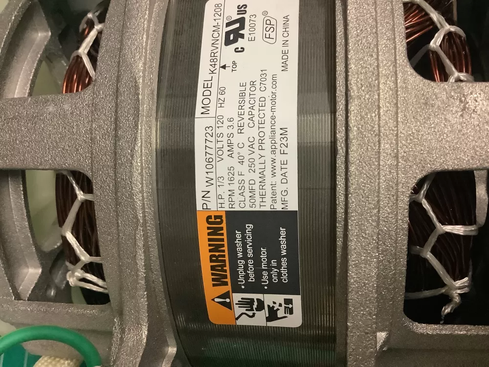 [crosley  Kenmore  Maytag  Whirlpool] W10677723 Washer crosley Motor