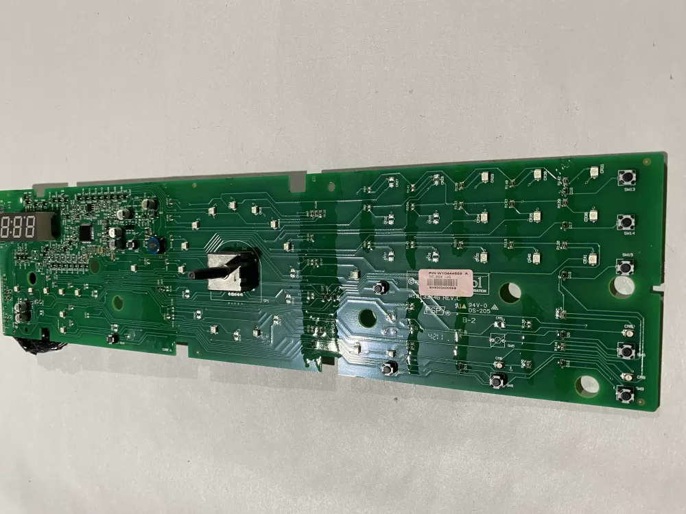 Whirlpool W10444659 W1033446 W10444658 WPW10444658 W10426807 Washer Control Board Interface