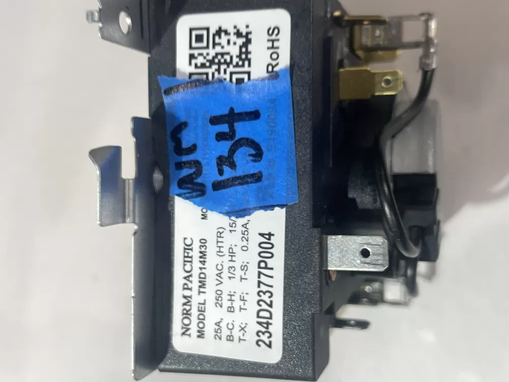 GE WE04X24550 234D2377P004 TMD14M30 Dryer Timer AZ205842 | Wm134