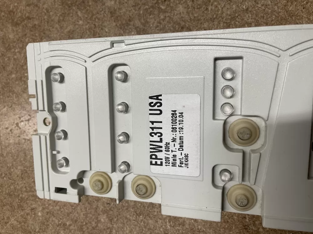 Miele 06100264 Epwl311 Dryer Control Board Panel AZ5798 | KMV146