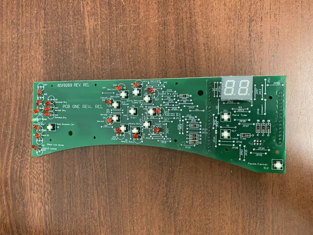 Whirlpool  Kenmore WP8529879  AP6012884  8529879  4438152  8519260  8519269  8530261  PS11746104 Dryer Control Board