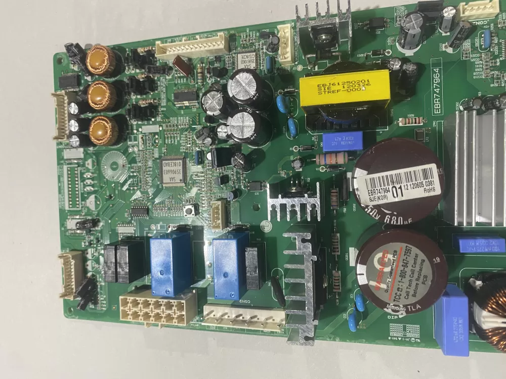 LG EBR74796401 Refrigerator Control Board AZ168447 | BK2576