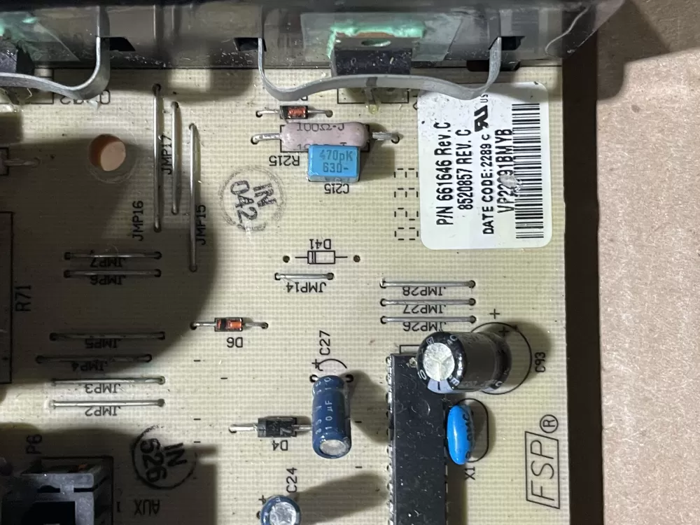 Whirlpool WP8541034 661646 Washer Control Board AZ77632 | KM1588