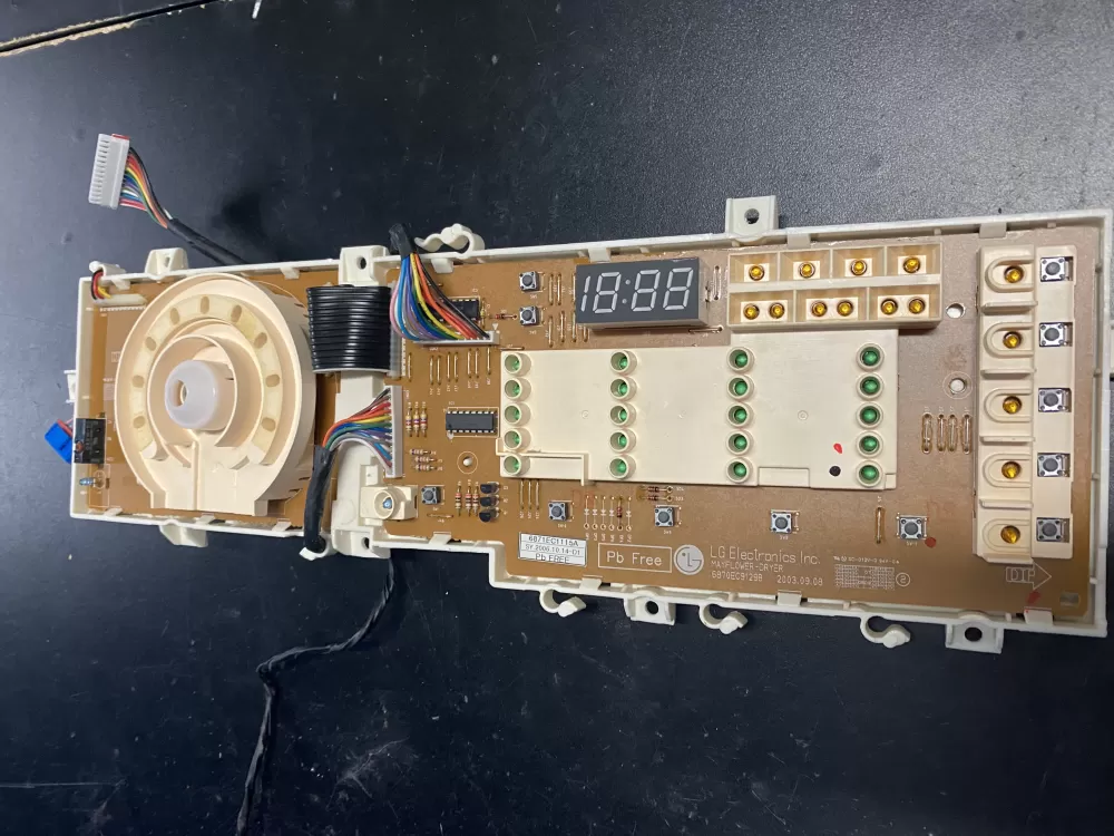 LG 6870EC9129B 6871EC1115A Dryer Control Board AZ12959 | BKV284