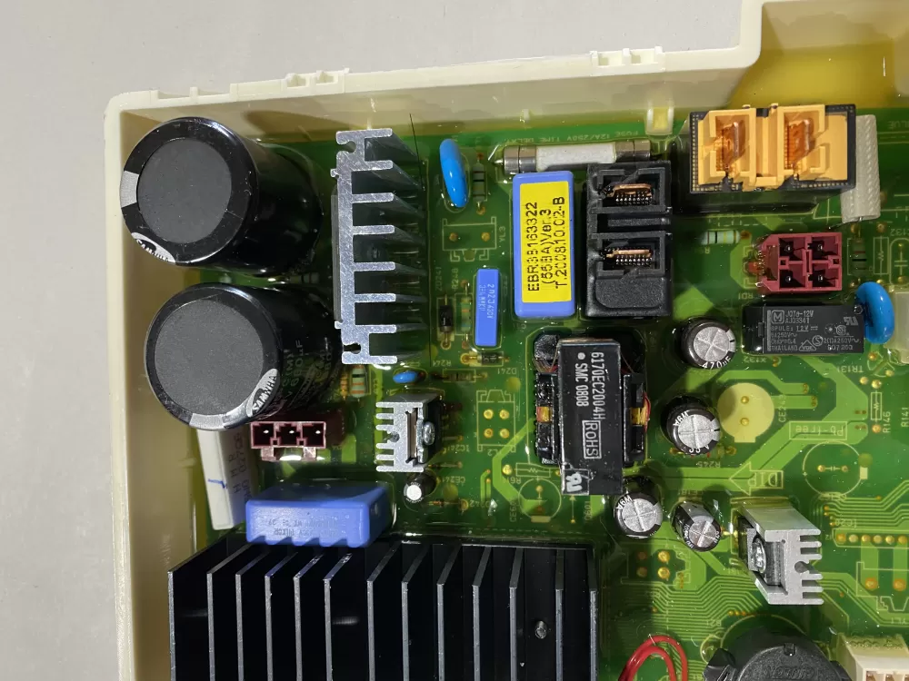Genuine OEM LG WASHER CONTROL BOARD Part # EBR38163322 AZ111383 | BKV653
