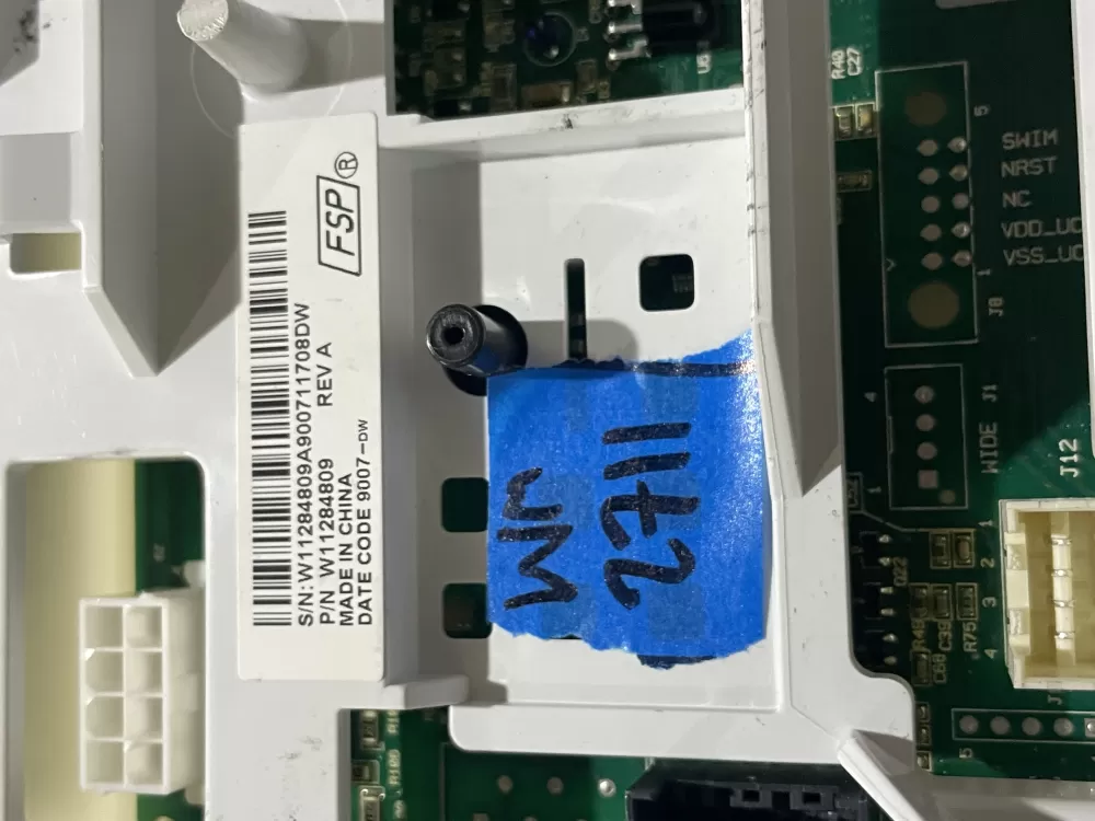 Whirlpool W11104057 W11176458 W11284809 Dryer Control AZ199326 | Wm2711