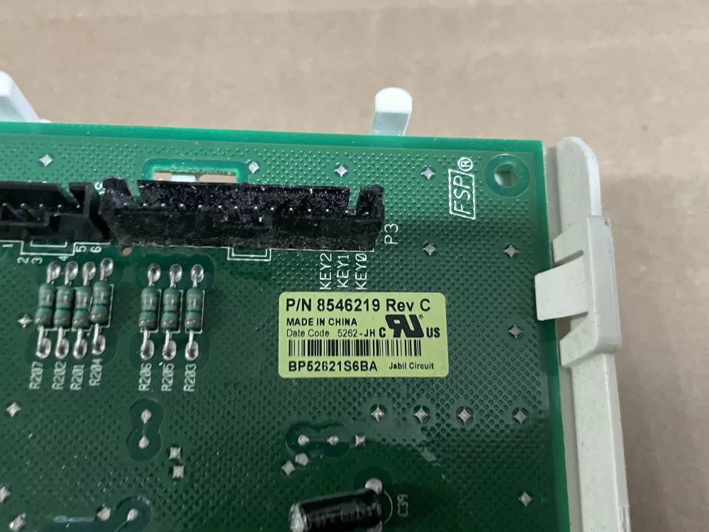 Whirlpool WP8546219 Dryer Control Board AZ100633 | Wmv339