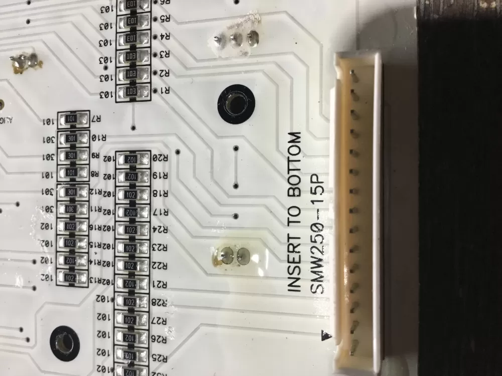GE SMW250-15P Refrigerator Main Control Board AZ52144 | NR1872