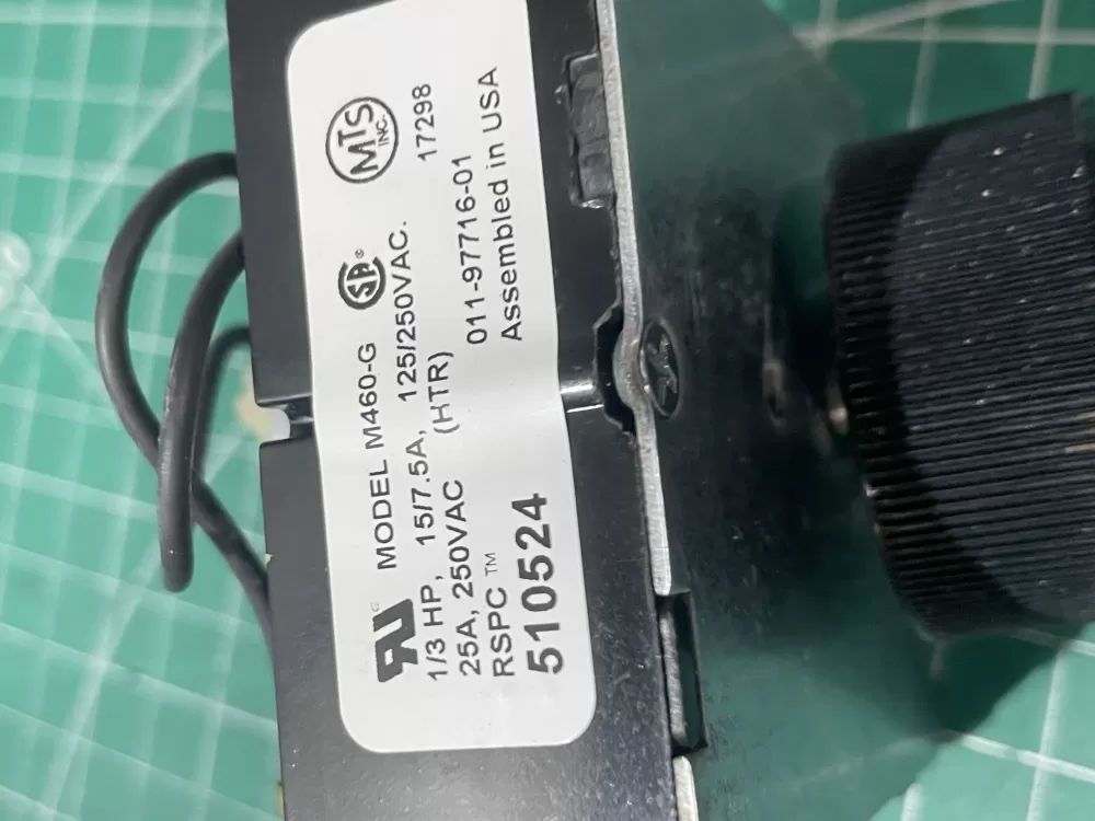 Alliance #D510524P 510524P Speed Queen Dryer TIMER 120/60 AZ192643 | Wm366