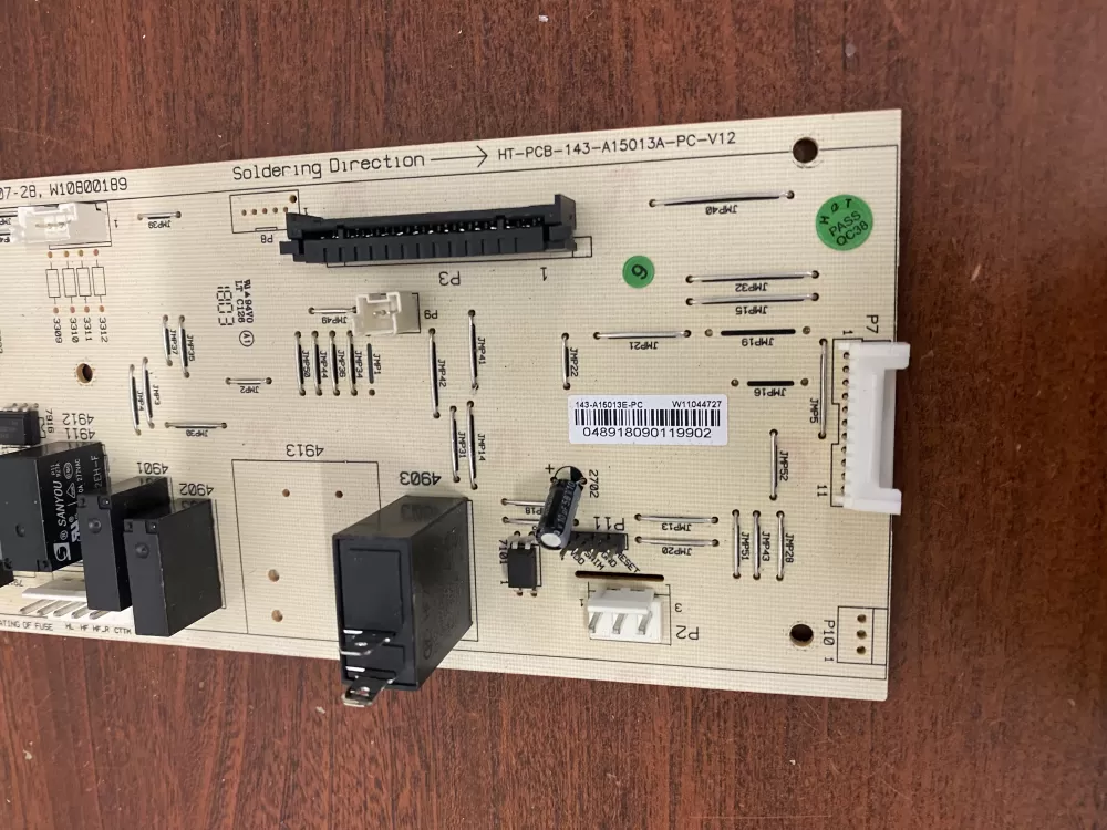 Whirlpool W11044727 W11096348 Microwave Control Board Panel AZ53943 | BK1887