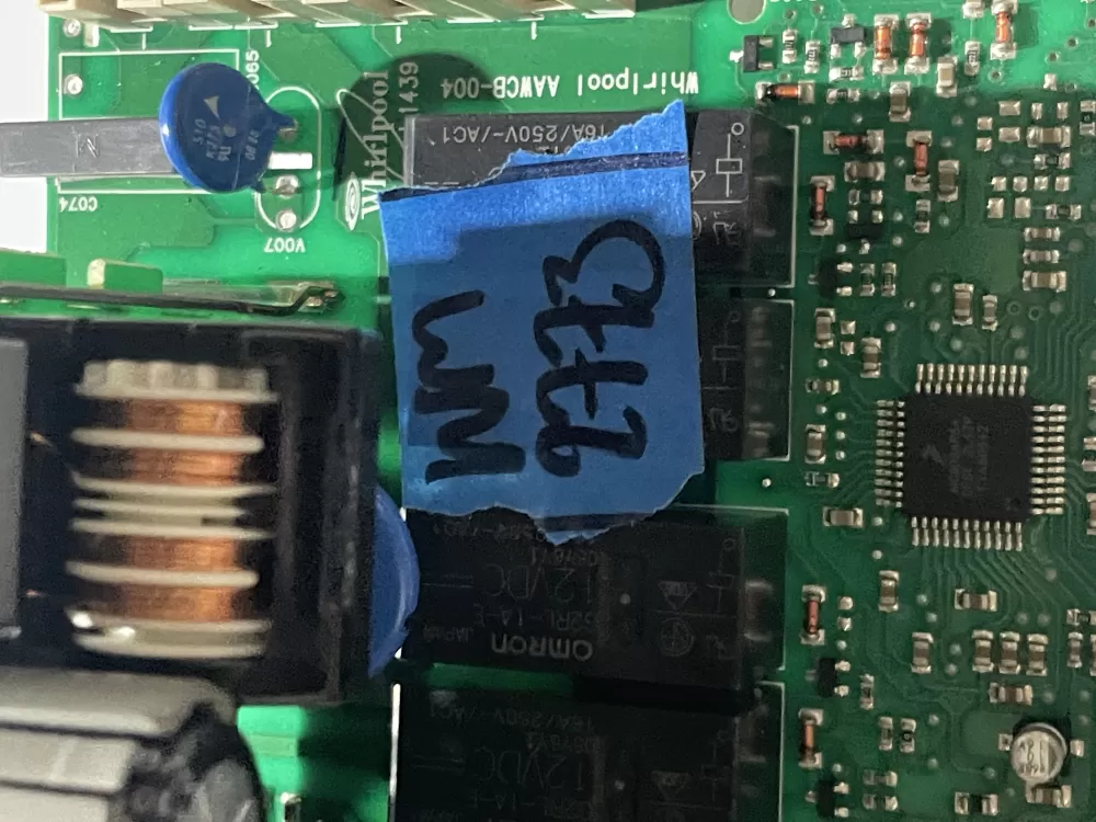  Whirlpool washer main control board 15001341-03 AZ199005 | Wm2773