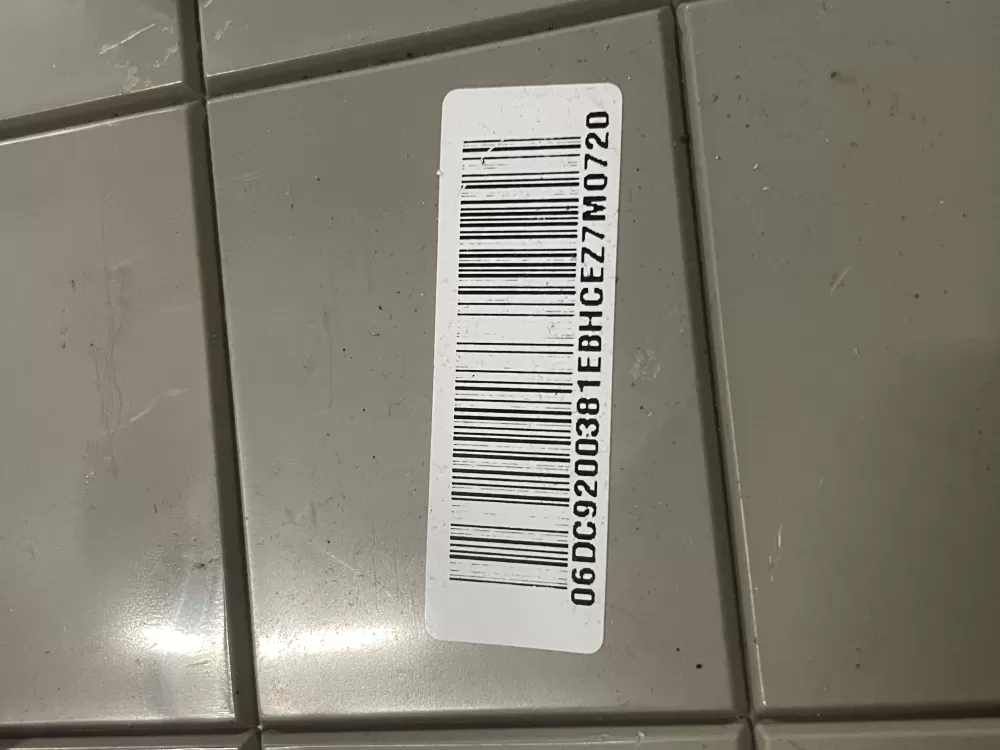 Samsung DC92 00381E Washer Control Board AZ27654 | WMV129