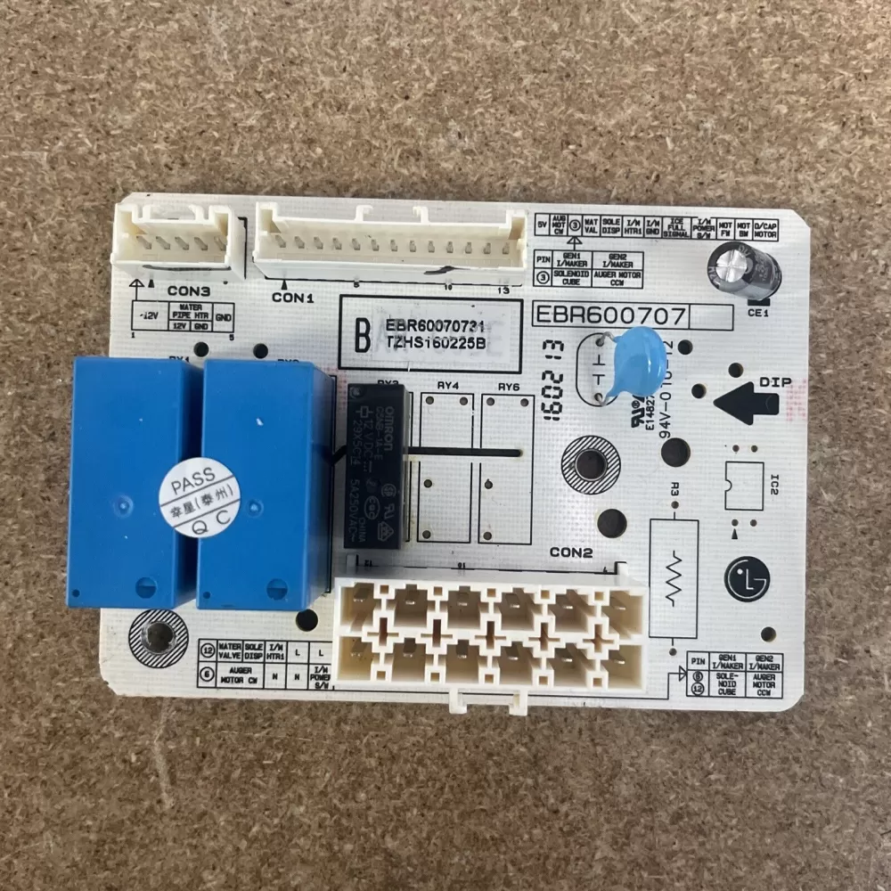 EBR600707 LG Refrigerator Board - Control