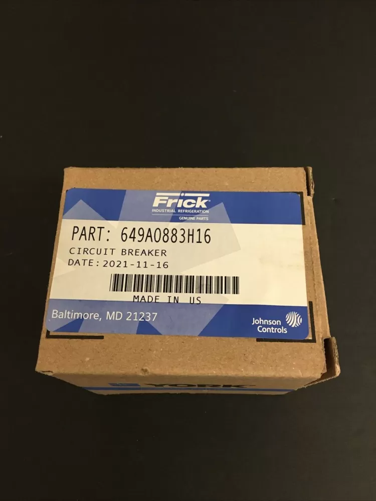 649A0883H16 York Johnson Controls