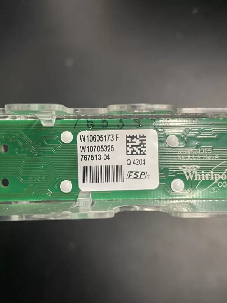 W10620168 Kenmore Dishwasher User Interface Housing