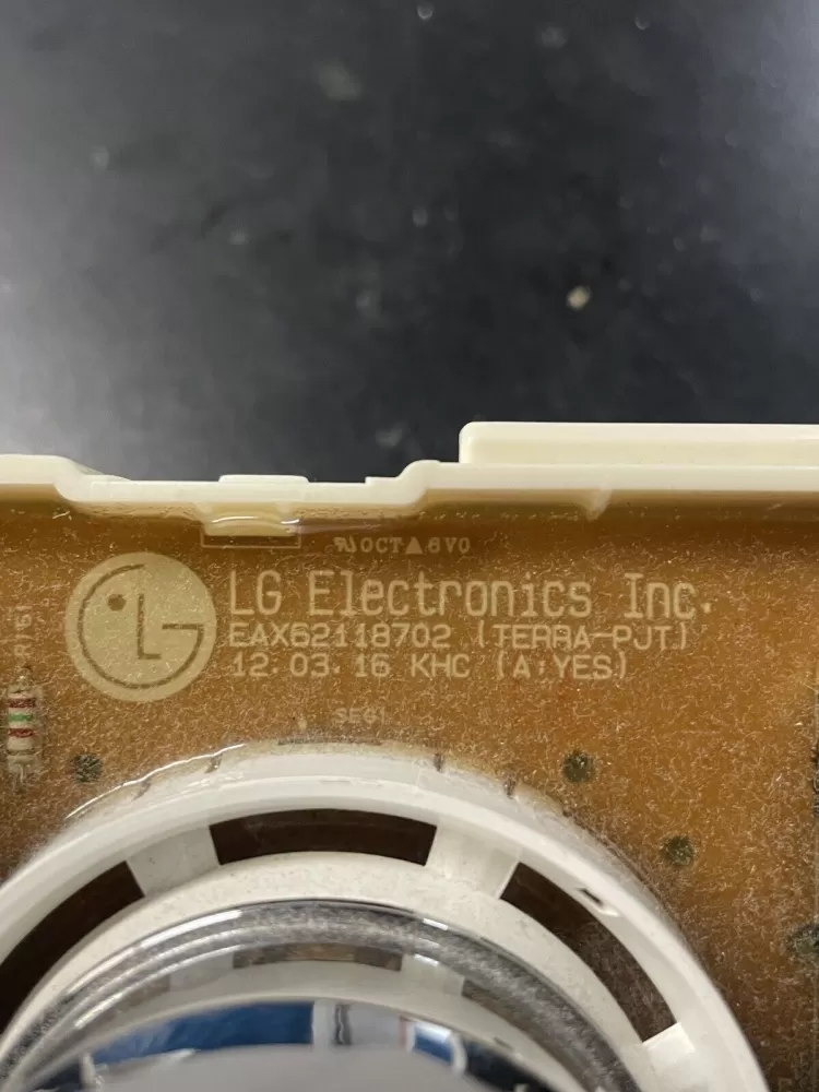 EAX62118702 LG Dryer Board - Control