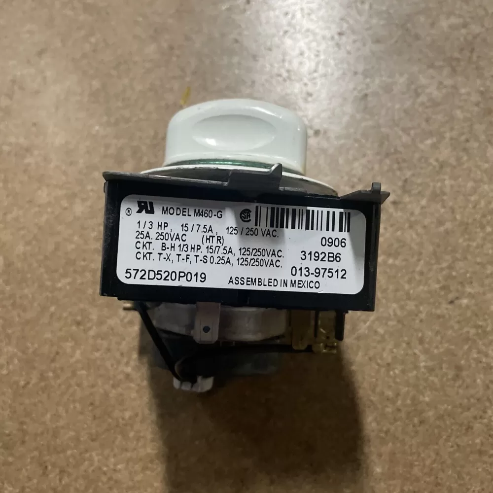 572D520P019 GE Dryer Timer