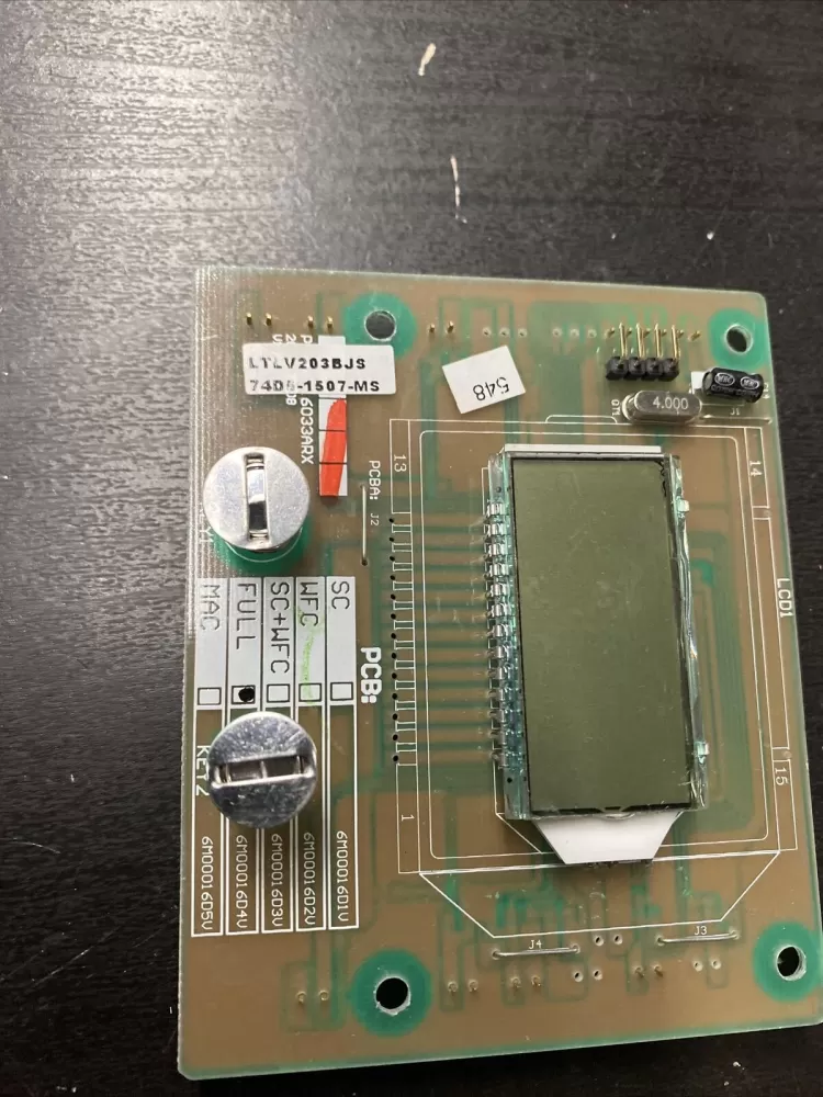 LTLV203BJS Frigidaire Board - Control