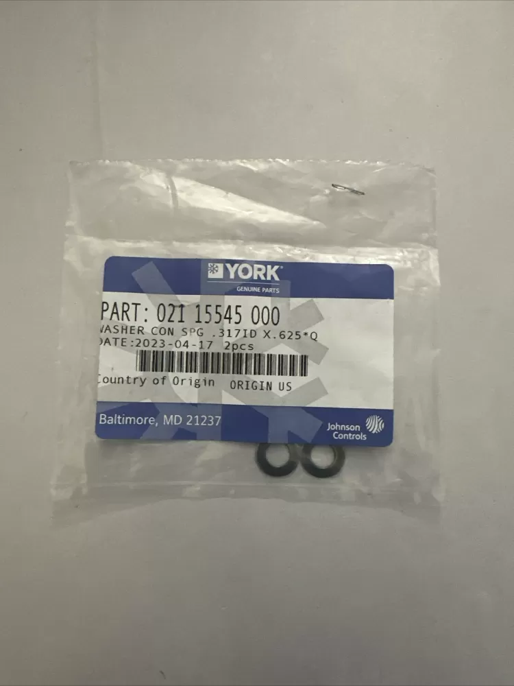 317ID York Washer 021-15545-000