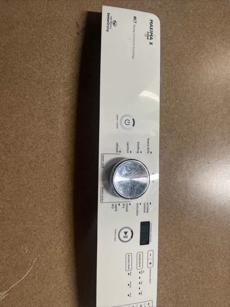 W10469304 Maytag Dryer Control Panel