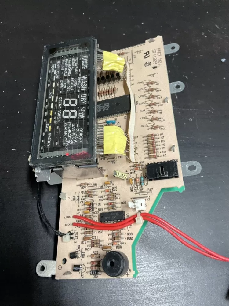 9741929 KitchenAid Dishwasher Electronic Control