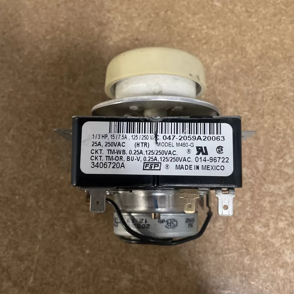 3406720A Whirlpool Dryer Timer