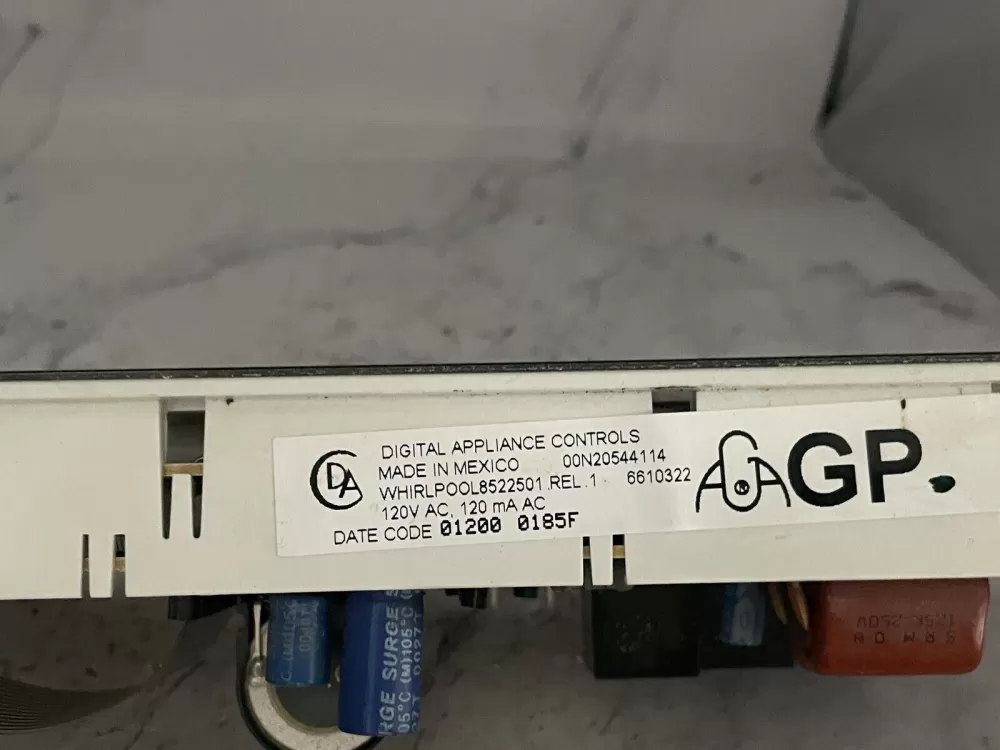 8522501 Whirlpool Washer Board - Control