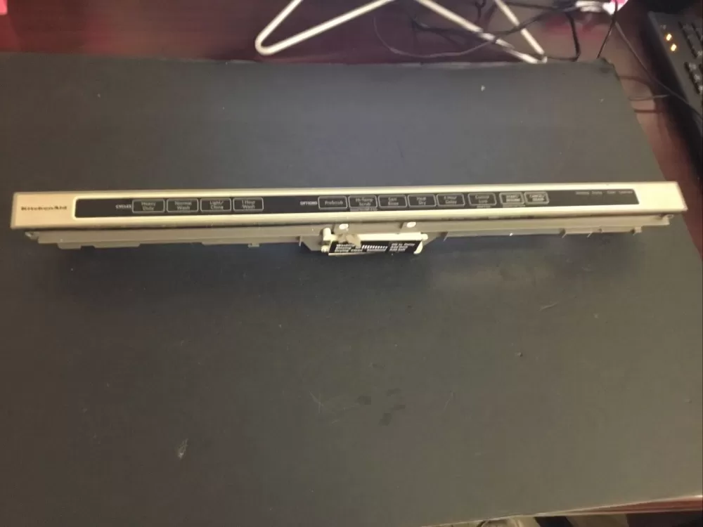W10481147 Whirlpool Dishwasher Console Stainless