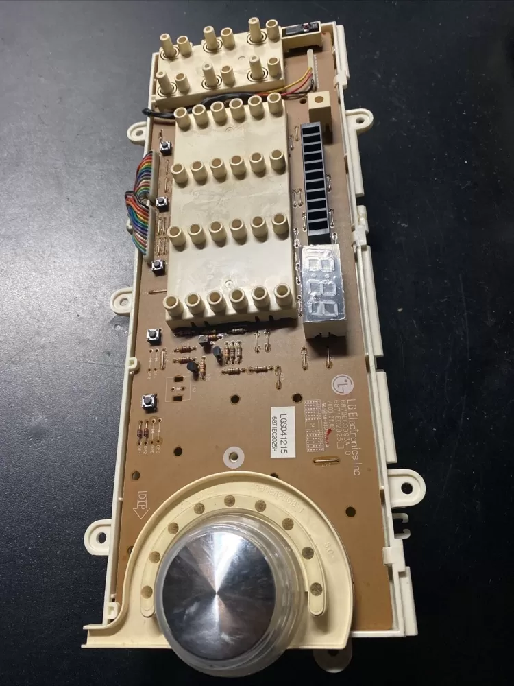 6871EC2025H LG Dryer Display Pcb