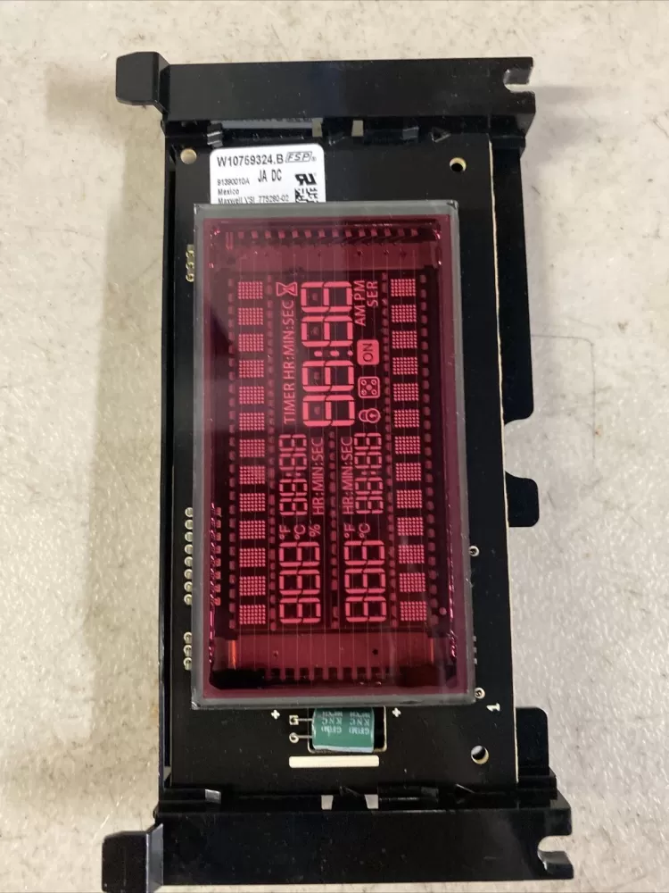 W10759324 Whirlpool Display